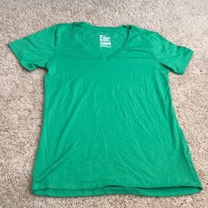 Dri-Fit Athletic Cut Nike Tee - Green